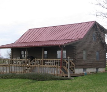 Colonial Red Home