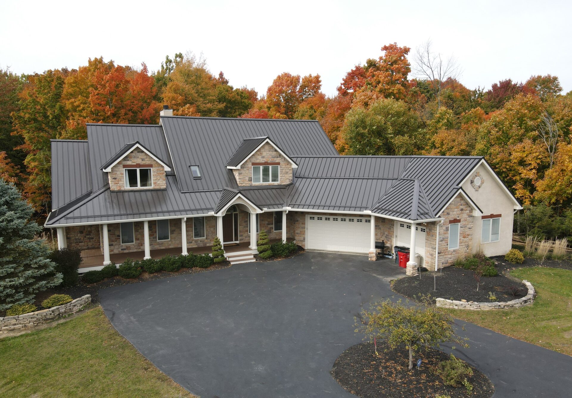 Dark Bronze Pataskala Residence Coated Metals Group